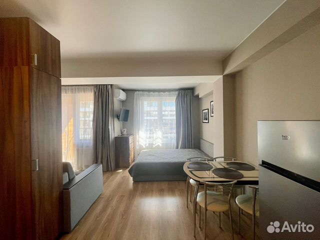 

Квартира-студия, 29 м², 2 кровати