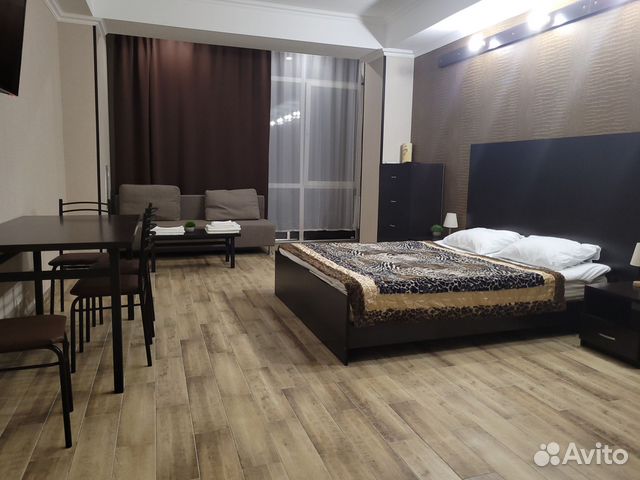 

Квартира-студия, 45 м², 3 кровати