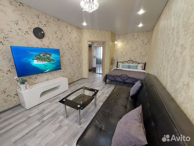 

1-к. квартира, 43 м², 2 кровати