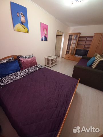 

1-к. квартира, 33 м², 2 кровати
