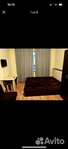 

Квартира-студия, 32 м², 2 кровати