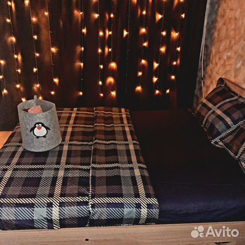 

1-к. квартира, 38 м², 2 кровати