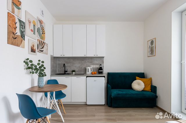 

Квартира-студия, 25 м², 2 кровати