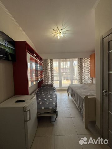

Квартира-студия, 40 м², 3 кровати