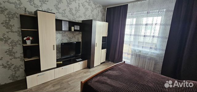 

1-к. квартира, 44 м², 2 кровати