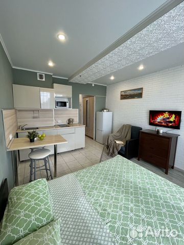 

Квартира-студия, 35 м², 2 кровати