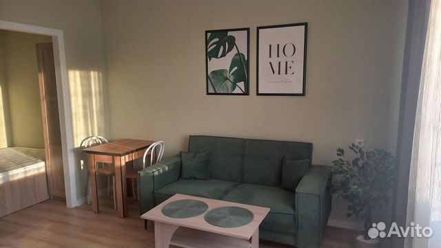 

Квартира-студия, 25 м², 2 кровати