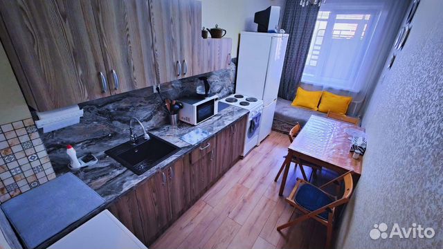 

1-к. квартира, 40 м², 3 кровати