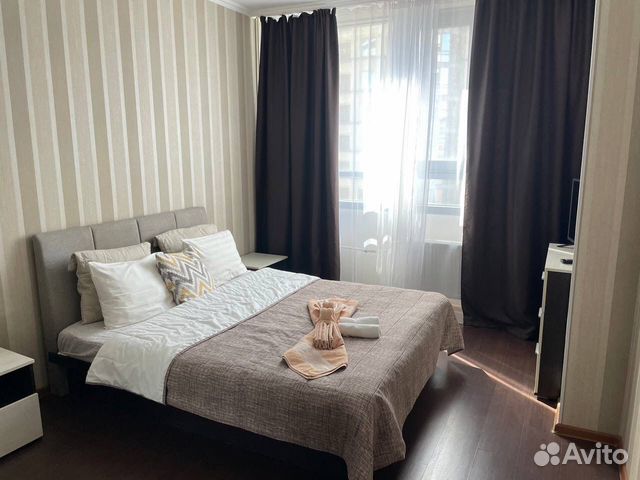 

1-к. квартира, 45,7 м², 3 кровати