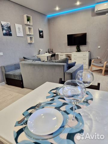 

Квартира-студия, 35 м², 1 кровать