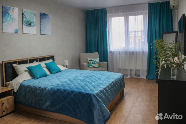 

1-к. квартира, 45 м², 2 кровати