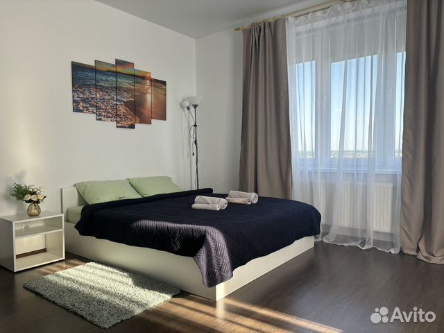 

1-к. квартира, 37 м², 2 кровати