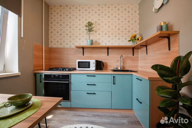 

1-к. квартира, 40 м², 2 кровати