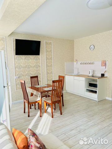

Квартира-студия, 33 м², 2 кровати