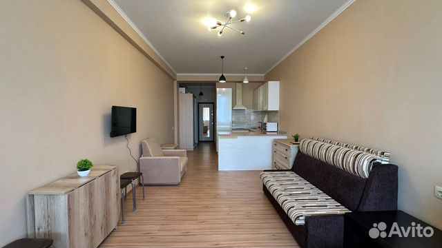 

Квартира-студия, 35 м², 3 кровати