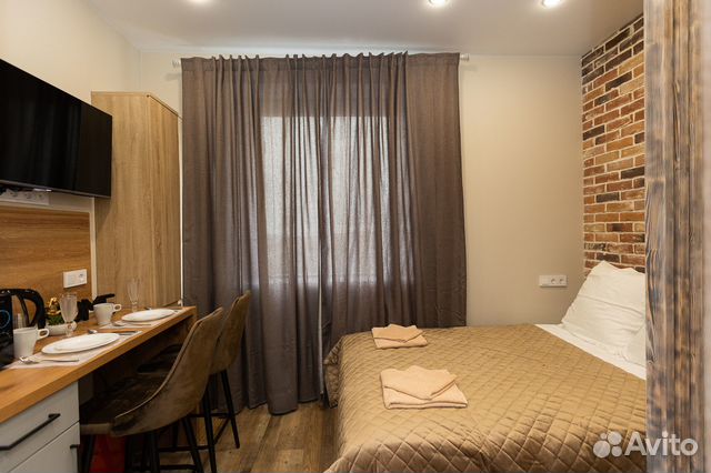 

Квартира-студия, 15 м², 1 кровать