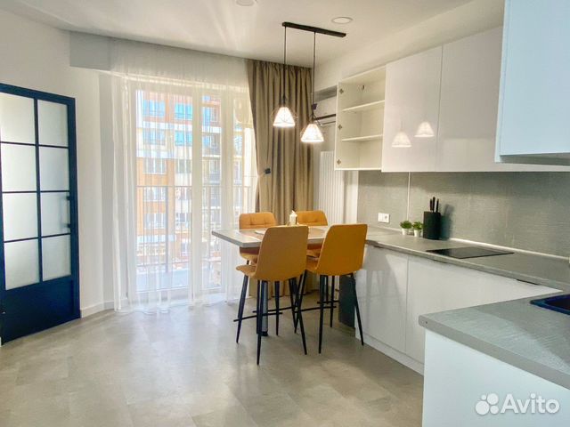 

1-к. квартира, 42 м², 2 кровати