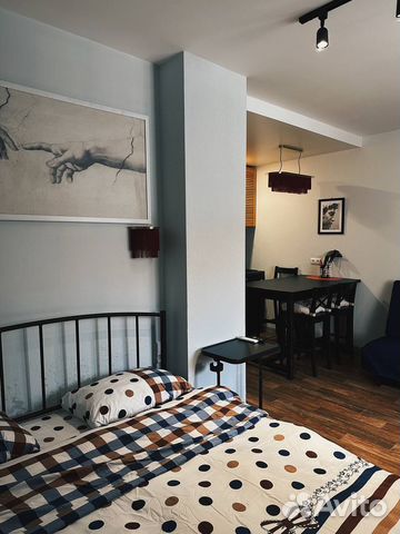 

Квартира-студия, 34 м², 2 кровати