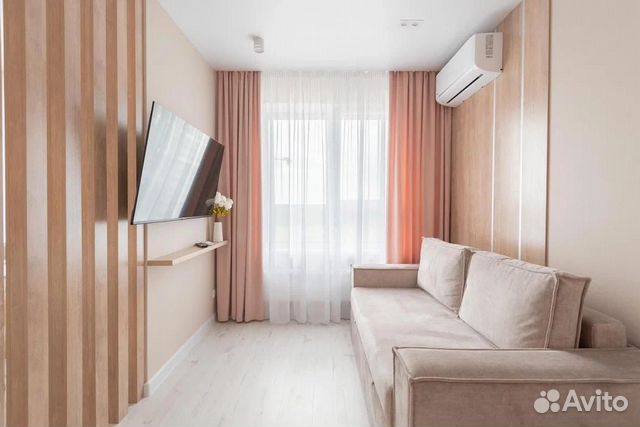 

1-к. квартира, 37 м², 2 кровати