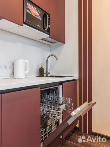 

Квартира-студия, 27 м², 2 кровати