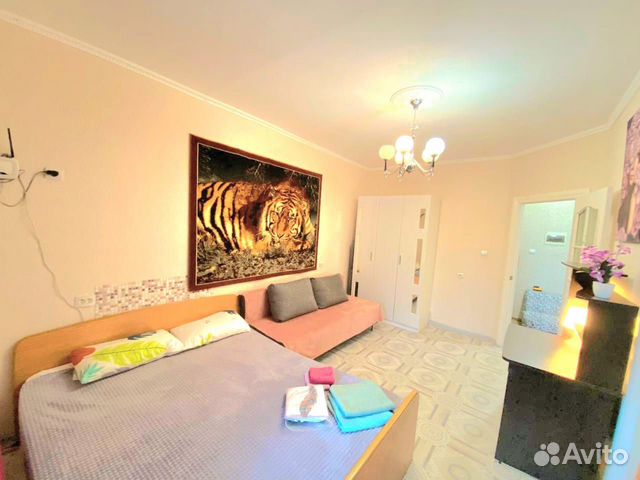 

1-к. квартира, 40 м², 3 кровати