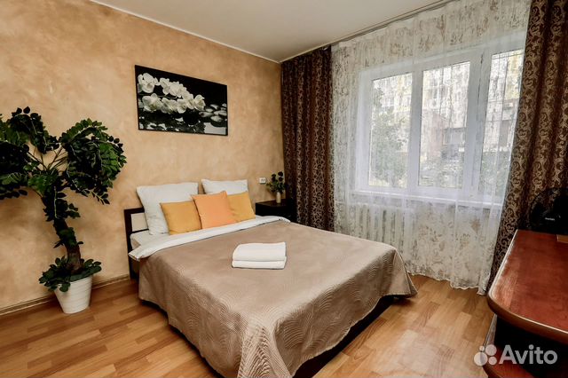 

1-к. квартира, 36 м², 2 кровати