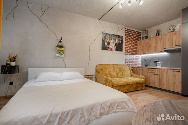 

Квартира-студия, 24 м², 2 кровати