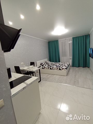 

Квартира-студия, 30 м², 2 кровати