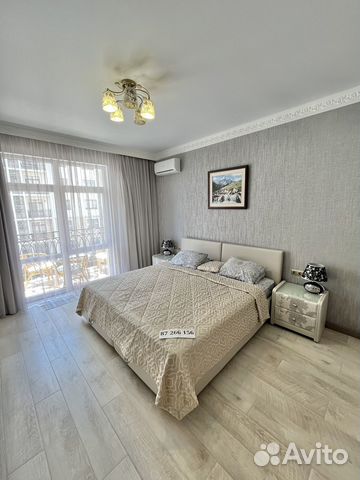 

1-к. квартира, 52 м², 2 кровати