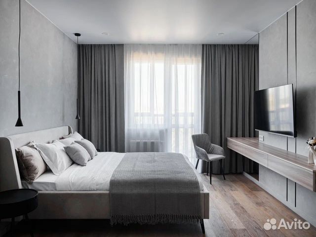 

Квартира-студия, 33,5 м², 2 кровати