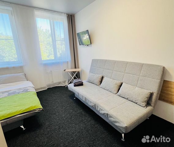 

Квартира-студия, 14 м², 2 кровати