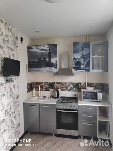 

1-к. квартира, 38 м², 1 кровать