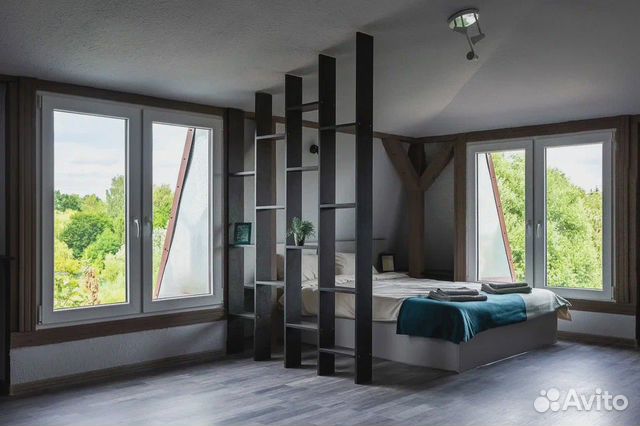 

Квартира-студия, 60 м², 2 кровати