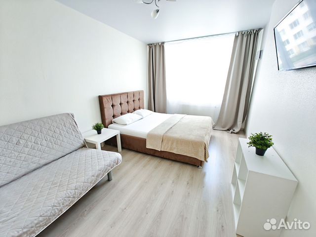 

1-к. квартира, 55 м², 4 кровати