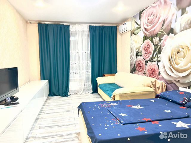 

1-к. квартира, 45 м², 3 кровати