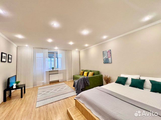 

1-к. квартира, 64 м², 2 кровати