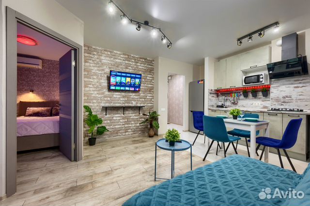 

1-к. квартира, 35 м², 2 кровати