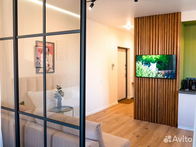 

Квартира-студия, 34 м², 2 кровати
