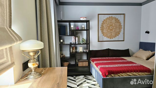 

Квартира-студия, 29 м², 1 кровать
