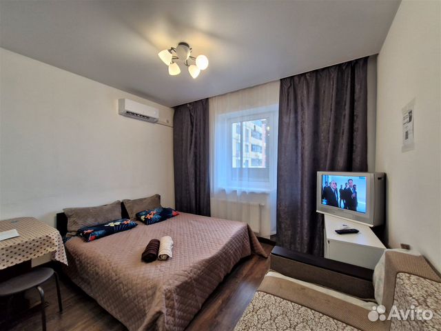 

Квартира-студия, 26 м², 2 кровати