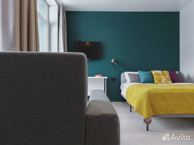 

Квартира-студия, 30 м², 2 кровати