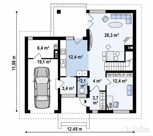Дом 163 м² на участке 20 сот. Дом 163 м² на участке 20 сот.