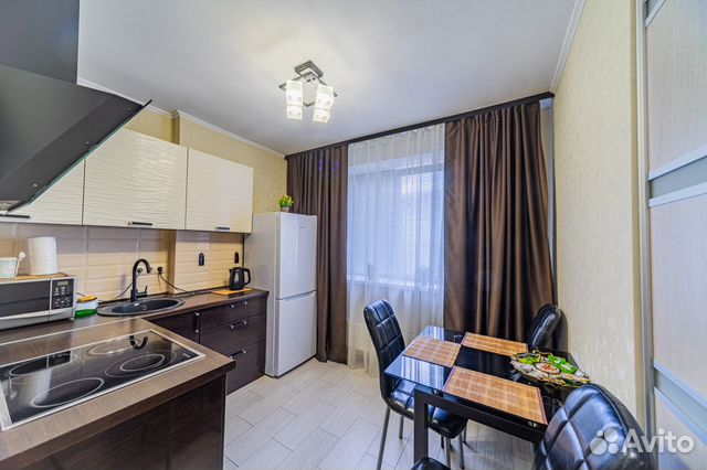 

1-к. квартира, 34 м², 2 кровати