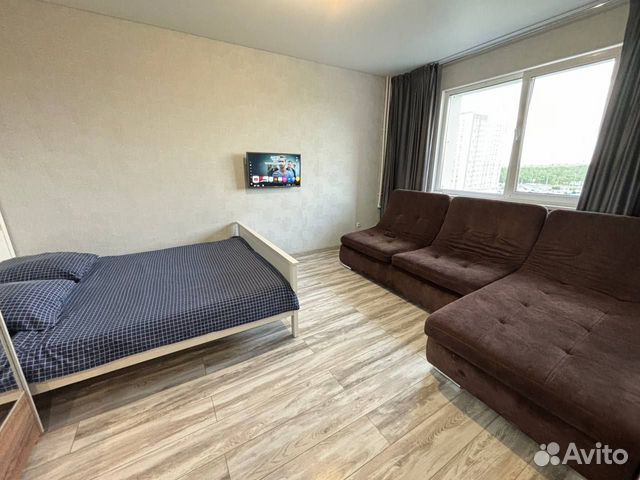 

1-к. квартира, 43 м², 2 кровати