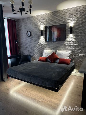 

Квартира-студия, 33 м², 1 кровать