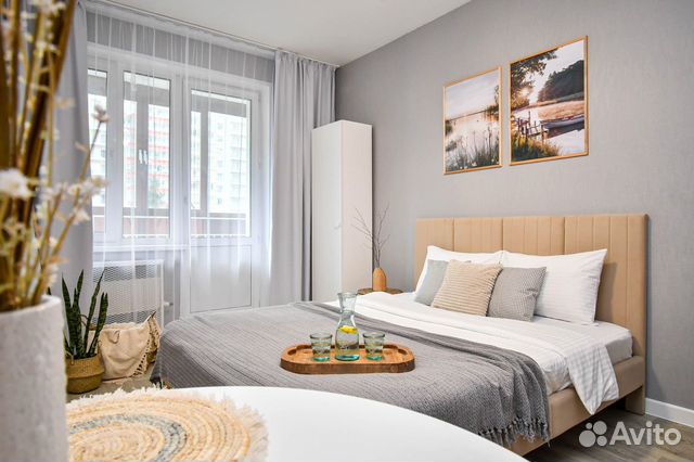 

Квартира-студия, 29 м², 1 кровать