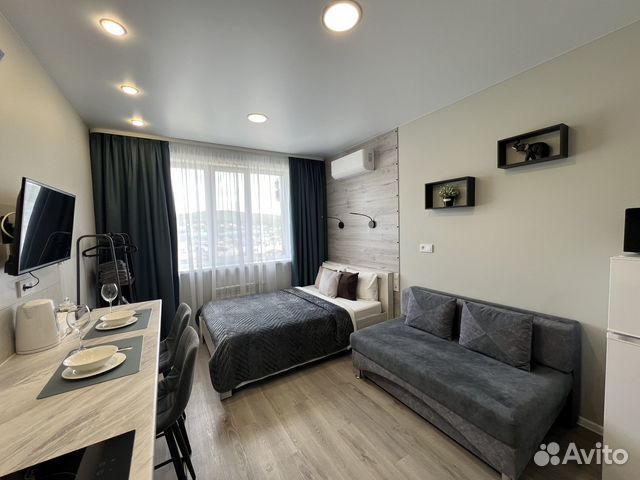 

Квартира-студия, 23 м², 2 кровати