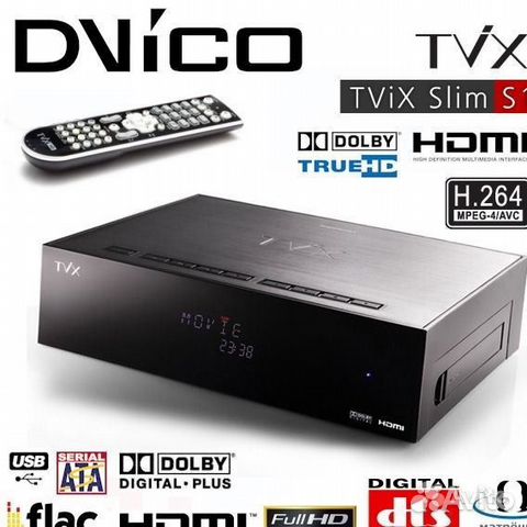 Медиаплеер dvico TViX-HD Slim S1 Медиаплеер dvico TViX-HD Slim S1