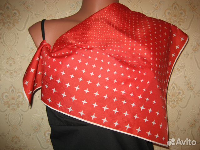 Платки шейные новые разные 5 штук Платки шейные новые разные 5 штук