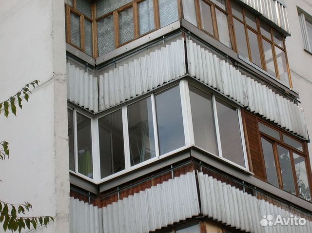 Балкон "сапог" 2,4x1,2 0,9x1,2 0,4x1,2 г. реутов купить в мо.